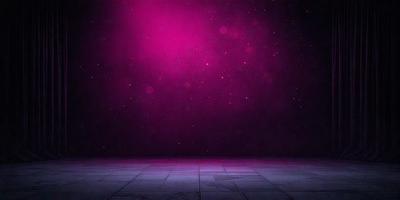 The primary subject of the image is a purple background with a starry night sky. The setting is a black background, which contrasts with the purple hue. The visual style is a digital art or illustration, creating a unique and artistic atmosphere. The colors and mood of the image are predominantly purple, with a touch of starry night, giving it a serene and dreamy quality.