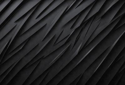The primary subject of the image is a black and white patterned wallpaper. The setting is a black background, which contrasts with the patterned wallpaper. The visual style is a close-up of the wallpaper, showcasing its intricate design. The colors and mood of the image are predominantly black and white, giving it a classic and timeless appearance.