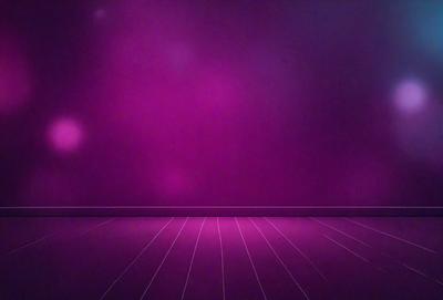 The primary subject of the image is a purple wall with a pink background. The setting is a room with a purple floor, and the visual style is a digital art or illustration. The dominant colors and overall atmosphere are a mix of purple and pink, creating a vibrant and lively environment.