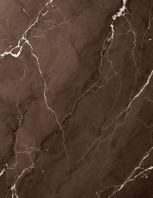 The image features a marble surface with a brown and white color scheme. The marble has a textured and slightly rough appearance, giving it a natural and elegant look. The primary subject of the image is the marble surface, which serves as the main focus of the image. The setting is a room with a brown and white color scheme, which complements the marble surface. The visual style of the image is a close-up of the marble surface, showcasing its unique texture and appearance. The colors and mood of