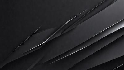 The primary subject of the image is a black and white pattern, which appears to be a digital art or illustration. The setting is a black background, and the visual style gives the impression of a modern and minimalist design. The colors and mood of the image are predominantly black and white, creating a sense of simplicity and elegance.