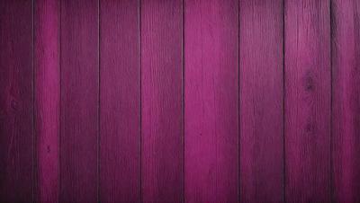 The primary subject of the image is a wooden wall with a purple stripe. The setting is a room with a wooden surface, and the visual style is a close-up of the wooden wall. The dominant colors are purple and brown, creating a warm and inviting atmosphere.