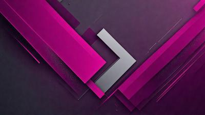 The primary subject of the image is a purple and pink geometric pattern. The setting is a dark background, which contrasts with the vibrant colors of the pattern. The visual style appears to be a digital art or illustration, as the pattern is intricate and detailed. The dominant colors are purple and pink, creating a mood of creativity and artistic expression.