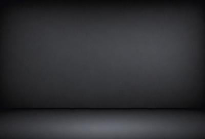 The primary subject of the image is a black background. The setting is a dark room, and the visual style is a black and white photo. The colors and mood of the image are dark and moody, creating a dramatic atmosphere.