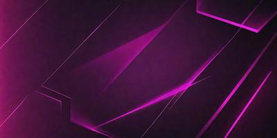 The primary subject of the image is a purple geometric pattern. The setting is a dark background, which contrasts with the bright purple pattern. The visual style appears to be a digital art or illustration, as the pattern is intricate and well-defined. The dominant colors are purple and black, creating a bold and striking atmosphere.