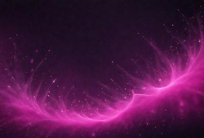 The primary subject of the image is a pink, swirling, and glowing pattern. The setting is a dark background, which contrasts with the vibrant pink color of the pattern. The visual style appears to be a digital art or illustration, as the pattern is intricate and detailed. The colors and mood of the image are predominantly pink, creating a warm and luminous atmosphere.