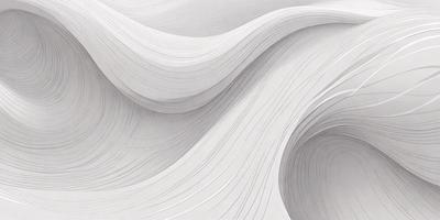 The primary subject of the image is a white paper with a wave-like pattern drawn on it. The paper appears to be a sheet of white paper with a wave-like pattern drawn on it. The setting is a white background, and the visual style is a drawing or illustration. The colors and mood of the image are predominantly white, giving it a clean and minimalist appearance.