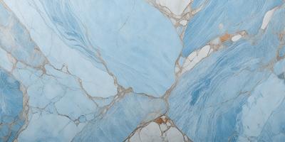 The primary subject of the image is a blue and white marble tile. The setting is a bathroom, as indicated by the presence of a blue and white marble tile. The visual style is a close-up of the tile, showcasing its intricate design. The colors and mood of the image are predominantly blue and white, creating a clean and elegant atmosphere.
