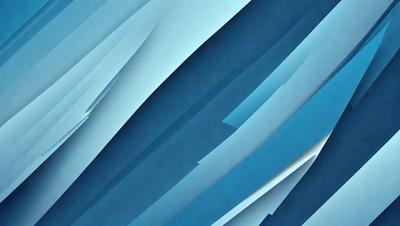 The primary subject of the image is a blue background with a pattern of white and blue stripes. The setting is a blue sky, and the visual style is a digital art or illustration. The colors and mood of the image are predominantly blue, creating a calm and serene atmosphere.
