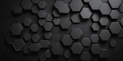 The primary subject of the image is a black and white patterned wall. The setting is a black background, and the visual style is a patterned wallpaper. The dominant colors are black and white, creating a bold and striking atmosphere.