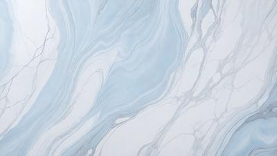 The primary subject of the image is a marble-like pattern on a wall. The setting is a white wall with a pattern that resembles marble. The visual style is a close-up of the marble-like pattern, which gives the impression of a marble wall. The colors and mood of the image are predominantly white, creating a clean and elegant atmosphere.