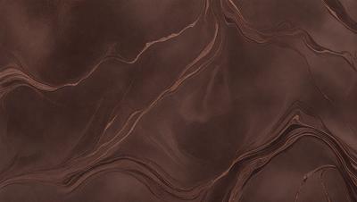 The primary subject of the image is a close-up of a brown marble surface. The setting is a room with a brown marble wall, and the visual style is a photo. The colors and mood of the image are warm and earthy, with the brown marble being the dominant color.