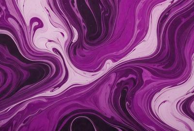 Purple swirls on a purple background.