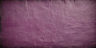 Purple paper with wrinkles and folds.