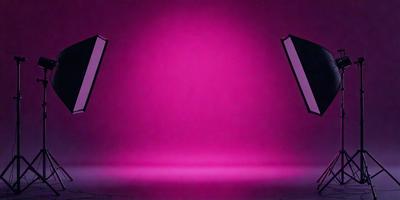 The primary subject of the image is a pink background. The setting is a room with a pink wall, and the visual style is a photo. The dominant colors in the image are pink, and the overall atmosphere is bright and vibrant.