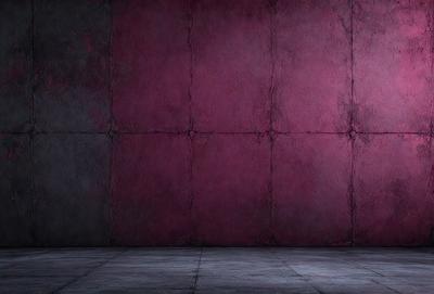 The primary subject of the image is a pink wall with a brick texture. The setting is a room with a pink wall as the main focus. The visual style is a photo, and the dominant colors are pink and red. The overall atmosphere is warm and inviting.