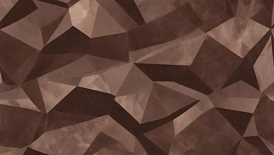 The image features a brown and tan patterned surface, possibly a wallpaper or a textured wall. The primary subject is a close-up of the pattern, showcasing the intricate design and texture. The setting is indoors, and the visual style appears to be a combination of a photo and a digital art or illustration. The colors and mood of the image are warm and inviting, with the brown and tan tones creating a cozy atmosphere.