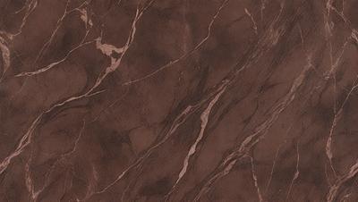 The primary subject of the image is a brown marble tile. The setting is a wall, and the visual style is a close-up of the tile. The colors and mood of the image are warm and earthy, with the brown marble tile being the main focus.