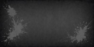 The primary subject of the image is a black background with a few white splatters. The setting is a dark room, and the visual style appears to be a digital art or illustration. The colors and mood of the image are predominantly dark and moody, with the white splatters adding a touch of contrast.
