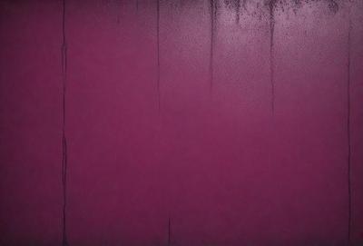 The primary subject of the image is a large, red wall with a purple tint. The setting is a room with a purple background, and the visual style appears to be a photo. The dominant colors in the image are red and purple, creating a warm and inviting atmosphere.