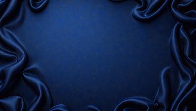 The primary subject of the image is a blue background with a pattern of swirls. The setting is a dark room, and the visual style appears to be a digital art or illustration. The dominant colors are blue and black, creating a moody atmosphere.