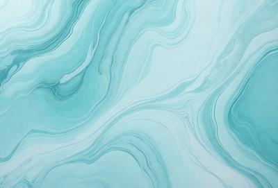 The primary subject of the image is a blue and white marbled wallpaper. The setting is a bathroom, as indicated by the presence of a blue and white marbled wallpaper. The visual style is a digital art, as the image is a close-up of the marbled wallpaper. The dominant colors are blue and white, creating a calm and soothing atmosphere.