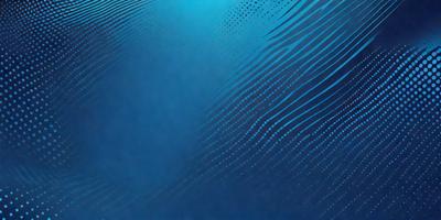 The primary subject of the image is a blue surface with a pattern of white dots. The setting appears to be a swimming pool, as the blue surface is reflecting the water. The visual style of the image is a combination of a photo and a digital art, creating a unique and interesting pattern. The dominant colors in the image are blue and white, giving it a calm and soothing atmosphere.