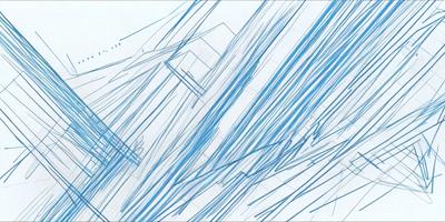 The primary subject of the image is a blue line drawing, which appears to be a sketch or a blueprint. The setting is a white background, which provides a clean and uncluttered environment for the drawing. The visual style of the image is a combination of digital art and illustration, as it is a hand-drawn blue line on a white surface. The colors and mood of the image are predominantly blue, which gives it a calm and serene atmosphere.