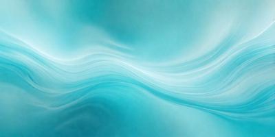 The primary subject of the image is a blue ocean with waves. The setting is the ocean, and the visual style is a digital art or illustration. The dominant colors are blue and white, creating a serene and calming atmosphere.
