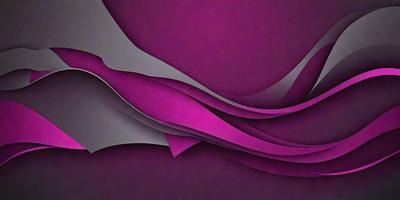 The primary subject of the image is a purple and gray abstract art piece. The setting is a purple background, which complements the artwork. The visual style is a combination of digital art and illustration, creating a unique and eye-catching design. The dominant colors are purple and gray, giving the artwork a modern and sophisticated appearance.