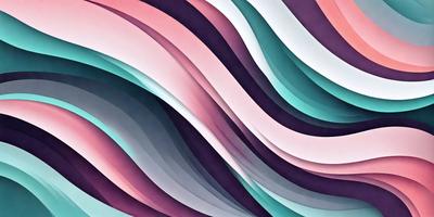 The primary subject of the image is a colorful, abstract design featuring a mix of pink, purple, blue, and white colors. The setting is a white background, which provides a clean and minimalist appearance. The visual style is a combination of digital art and illustration, creating a unique and eye-catching pattern. The overall atmosphere is vibrant and lively, with the colors and patterns evoking a sense of movement and energy.