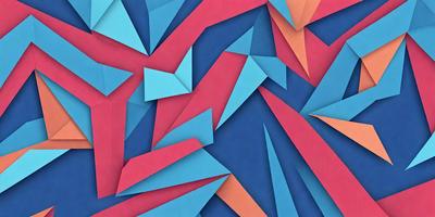 The primary subject of the image is a blue and red geometric pattern. The setting is a blue and red background, which creates a visually striking contrast with the pattern. The visual style of the image is a combination of digital art and illustration, showcasing the intricate design of the pattern. The dominant colors in the image are blue and red, creating a vibrant and energetic atmosphere.