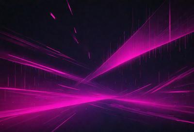 The primary subject of the image is a pink light, which appears to be a neon light or a light effect. The setting is a dark background, which contrasts with the bright pink light. The visual style of the image is a combination of digital art and illustration, creating a unique and eye-catching effect. The colors and mood of the image are predominantly pink, giving it a vibrant and energetic atmosphere.