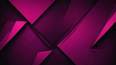 The primary subject of the image is a purple geometric pattern. The setting is a pink background, which adds a contrasting color to the scene. The visual style appears to be a digital art or illustration, as the pattern is intricate and well-defined. The dominant colors in the image are purple and pink, creating a vibrant and lively atmosphere.