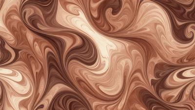The primary subject of the image is a wooden surface with a swirling pattern. The setting is a room with a wooden floor, and the visual style is a close-up of the wooden surface. The colors and mood of the image are predominantly brown and earthy, giving it a natural and warm atmosphere.
