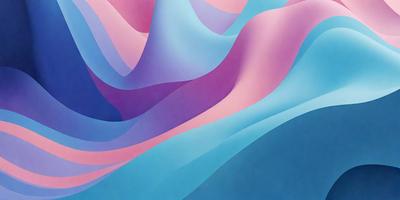 The primary subject of the image is a blue and pink swirl pattern. The setting is a blue background, and the visual style appears to be a digital art or illustration. The dominant colors are blue and pink, creating a vibrant and lively atmosphere.