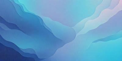 The primary subject of the image is a blue and white painting of a mountain. The setting is a blue background, and the visual style appears to be a digital art or illustration. The dominant colors are blue and white, creating a serene and calming atmosphere.