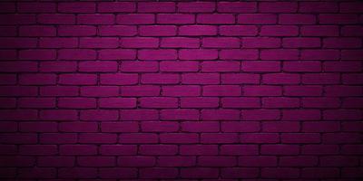 The primary subject of the image is a purple brick wall. The setting is a brick wall, and the visual style is a photo. The dominant colors are purple and pink, creating a warm and inviting atmosphere.