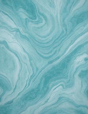 The primary subject of the image is a blue and white swirling pattern, which appears to be a textured wallpaper or a decorative surface. The setting is a room with a blue and white color scheme, which complements the swirling pattern. The visual style is a close-up of the swirling pattern, showcasing its intricate details. The colors and mood of the image are predominantly blue and white, creating a calm and soothing atmosphere.