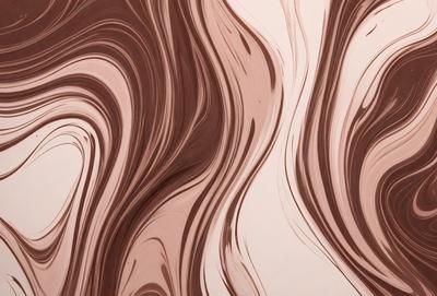 The primary subject of the image is a close-up of a chocolate-covered cake. The cake is displayed on a white surface, which contrasts with the rich brown color of the chocolate. The visual style of the image is a close-up, which emphasizes the details of the cake's texture and the chocolate's smooth, shiny surface. The overall atmosphere of the image is indulgent and appetizing, as the viewer is drawn to the tempting cake.