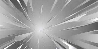 The primary subject of the image is a large, open, and shiny hole in the center of a gray surface. The setting is a gray background, and the visual style appears to be a combination of digital art and illustration. The colors and mood of the image are predominantly gray, with a sense of depth and intrigue.