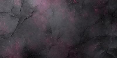 The primary subject of the image is a purple wall with a pinkish hue. The setting is a dark room, and the visual style appears to be a combination of a photo and digital art. The dominant colors are purple and pink, creating a moody and atmospheric ambiance.