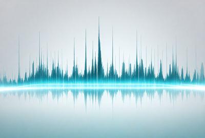 The primary subject of the image is a series of blue waves, which are the main objects in the scene. The setting is a large body of water, with the waves extending outwards. The visual style of the image is a digital art or illustration, as the waves are depicted in a patterned manner. The dominant colors in the image are blue, which creates a calm and serene atmosphere.