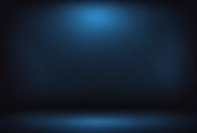 The primary subject of the image is a blue background with a dark blue sky. The setting is a dark room, and the visual style is a photo. The colors and mood of the image are predominantly dark and moody, with the blue hues creating a sense of calmness.