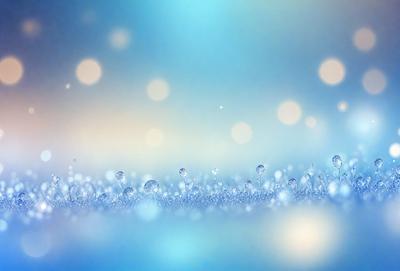 The primary subject of the image is a blue background with a pattern of white bubbles. The setting appears to be a space or an underwater environment, as the bubbles are floating in the air. The visual style of the image is a digital art or illustration, as the bubbles are created with a computer-generated effect. The colors and mood of the image are predominantly blue and serene, with the white bubbles adding a touch of brightness and liveliness to the scene.