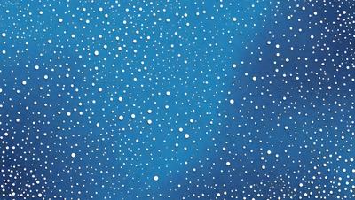 The primary subject of the image is a blue background with white stars scattered across it. The setting appears to be a night sky, with the stars creating a sense of depth and dimension. The visual style of the image is a combination of a photo and digital art, as it captures the beauty of the night sky while also showcasing the intricate details of the stars. The colors and mood of the image are predominantly blue and serene, evoking a sense of calmness and tranquility.