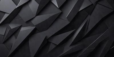 The primary subject of the image is a black and white geometric pattern. The setting is a dark background, which contrasts with the pattern. The visual style is a combination of digital art and illustration, creating a unique and intricate design. The dominant colors are black and white, giving the image a classic and timeless appearance.