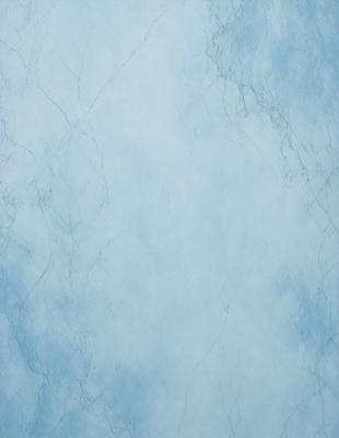 The primary subject of the image is a blue wall with a marble texture. The setting is a room with a blue background. The visual style is a close-up of the wall, showcasing its unique texture. The colors and mood of the image are predominantly blue, creating a calm and serene atmosphere.