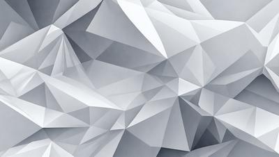 The image is a close-up of a geometric pattern, possibly a digital art or illustration. The pattern is composed of various shapes and angles, creating a visually interesting and complex design. The colors in the image are predominantly gray, giving it a modern and minimalist appearance. The overall atmosphere of the image is one of intricacy and sophistication.