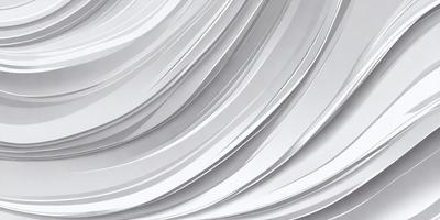 The primary subject of the image is a large, white, curved sheet of paper. The paper appears to be folded or curled, creating a visually interesting and dynamic scene. The setting is a white background, which provides a clean and minimalist appearance. The visual style is a close-up of the paper, emphasizing its texture and details. The colors and mood of the image are predominantly white, giving it a clean and serene atmosphere.